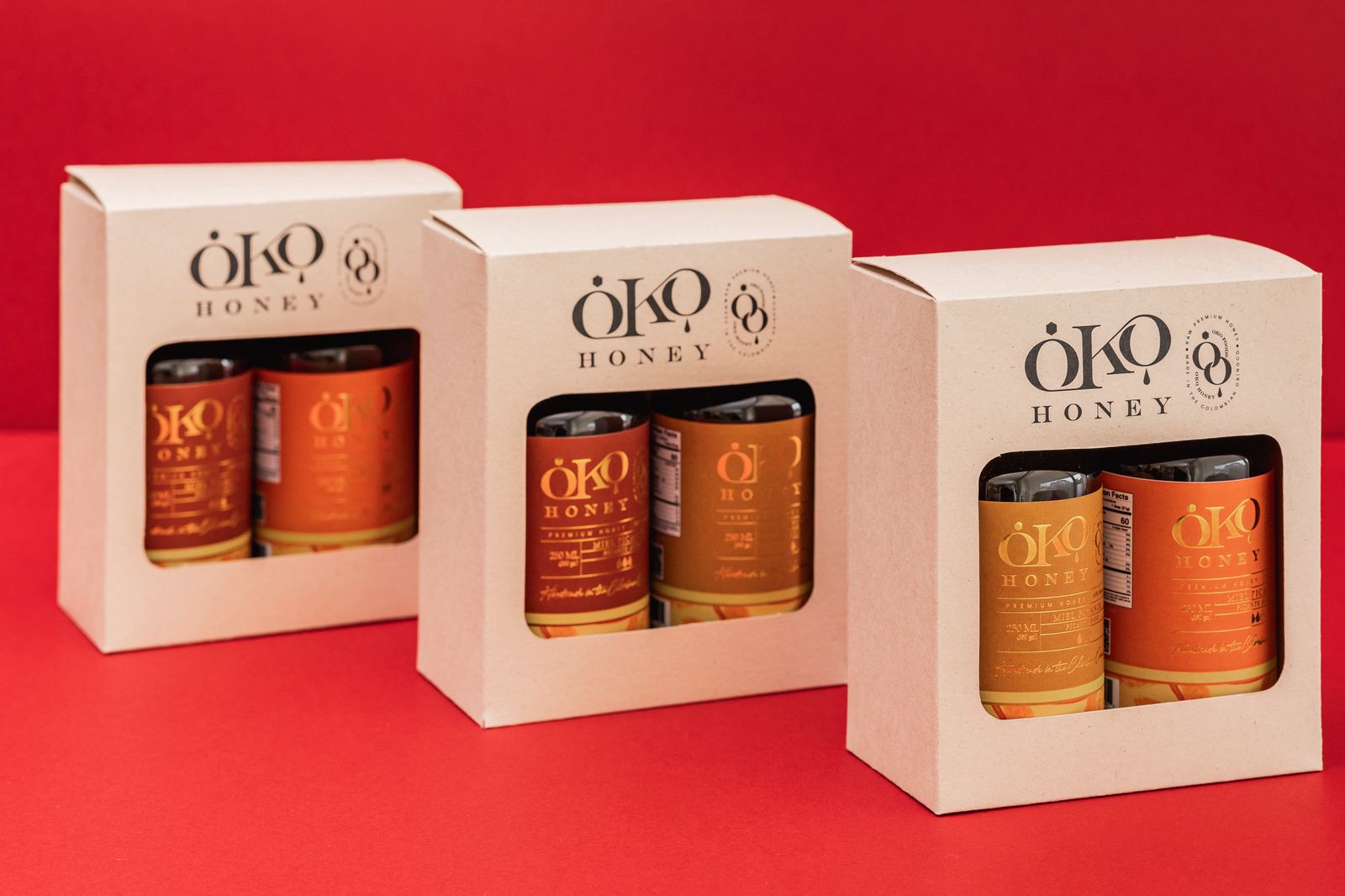 honey1028@即購入OK Miel Premium 100% Natural de Acacia y Plantas Silvestres - OKO